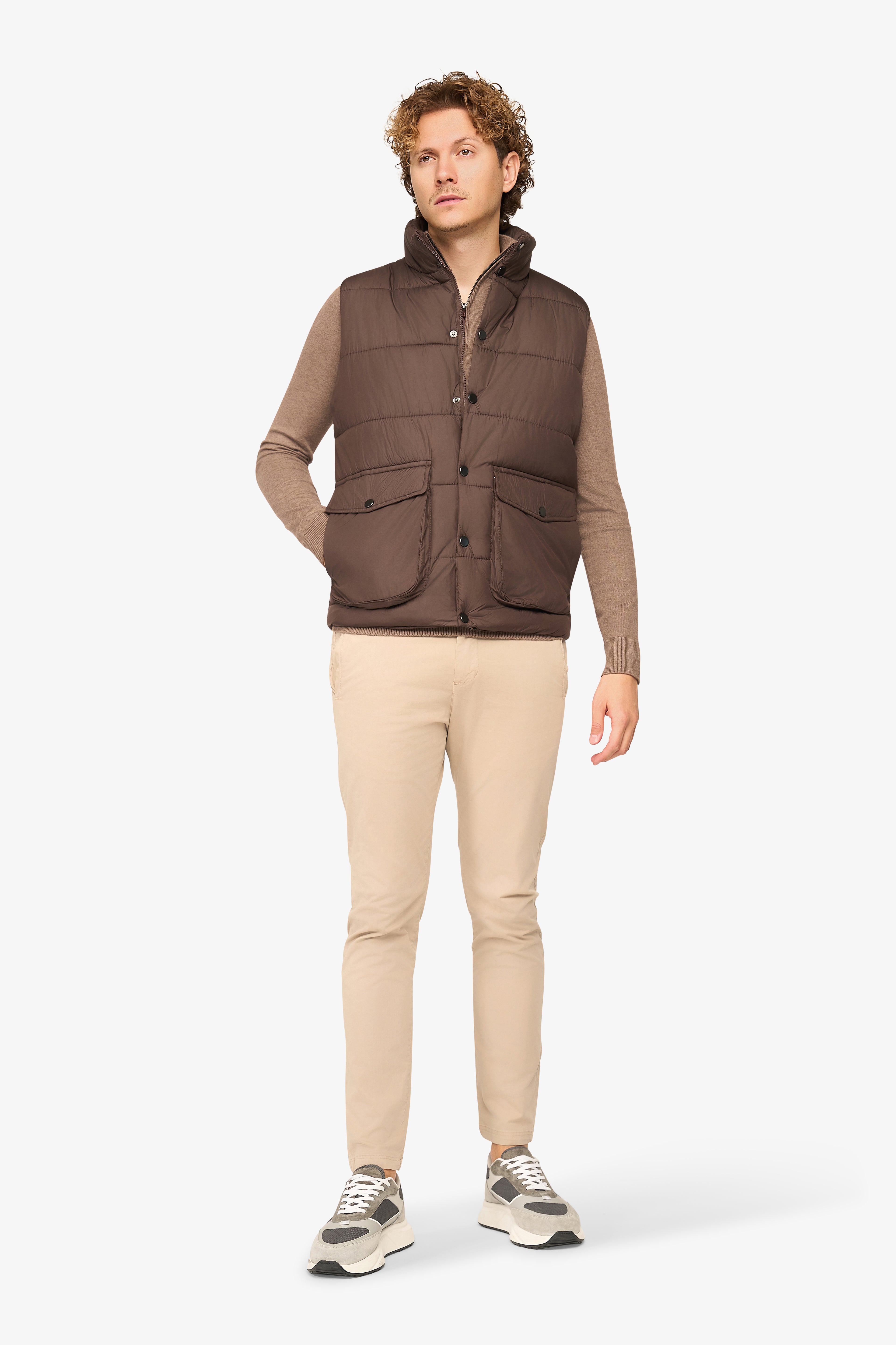 True Bodywarmer Braun