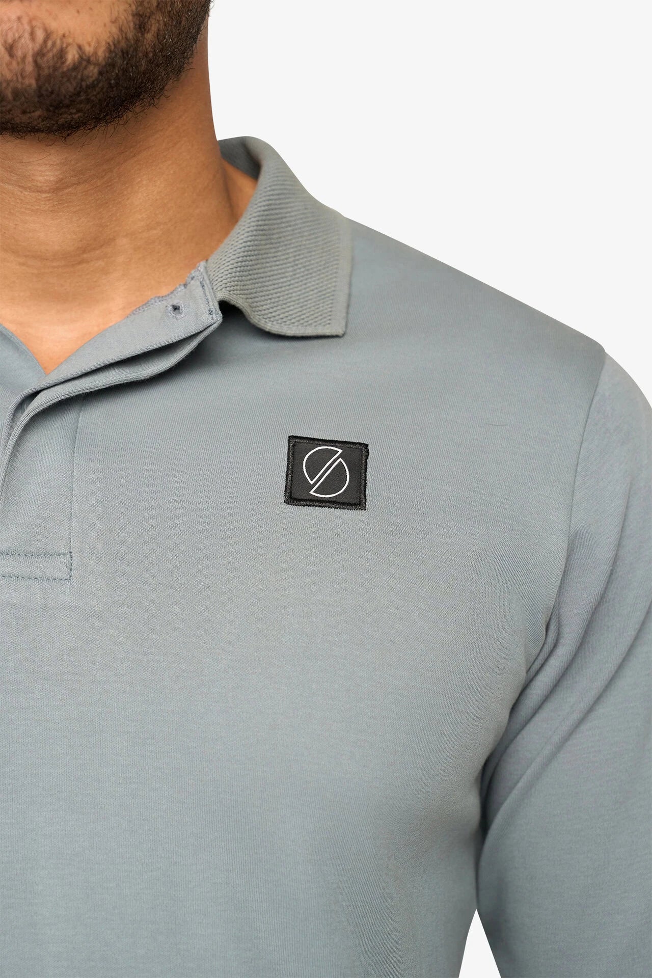 Uptown Langarm-Poloshirt Raf Blue