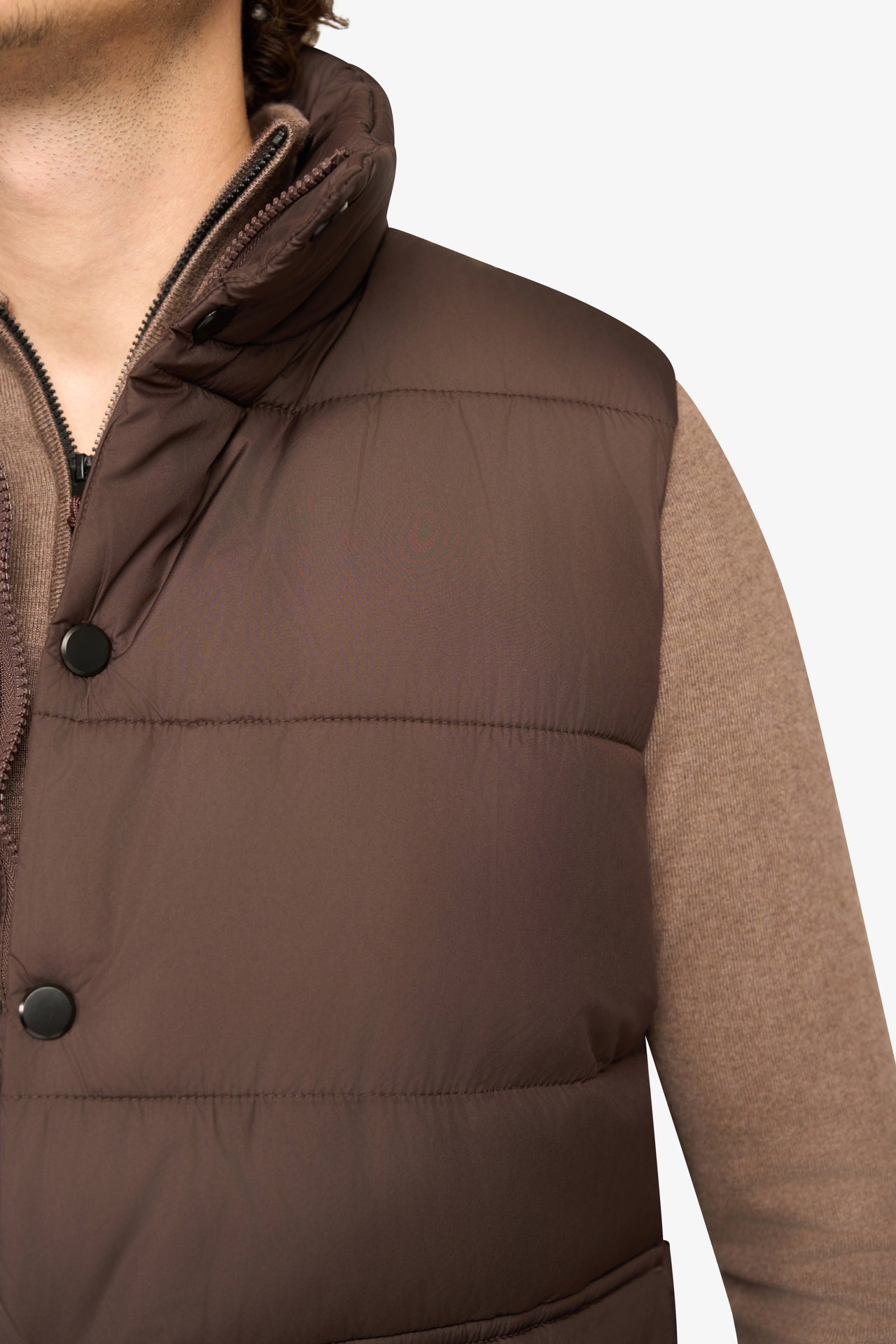 True Bodywarmer Braun