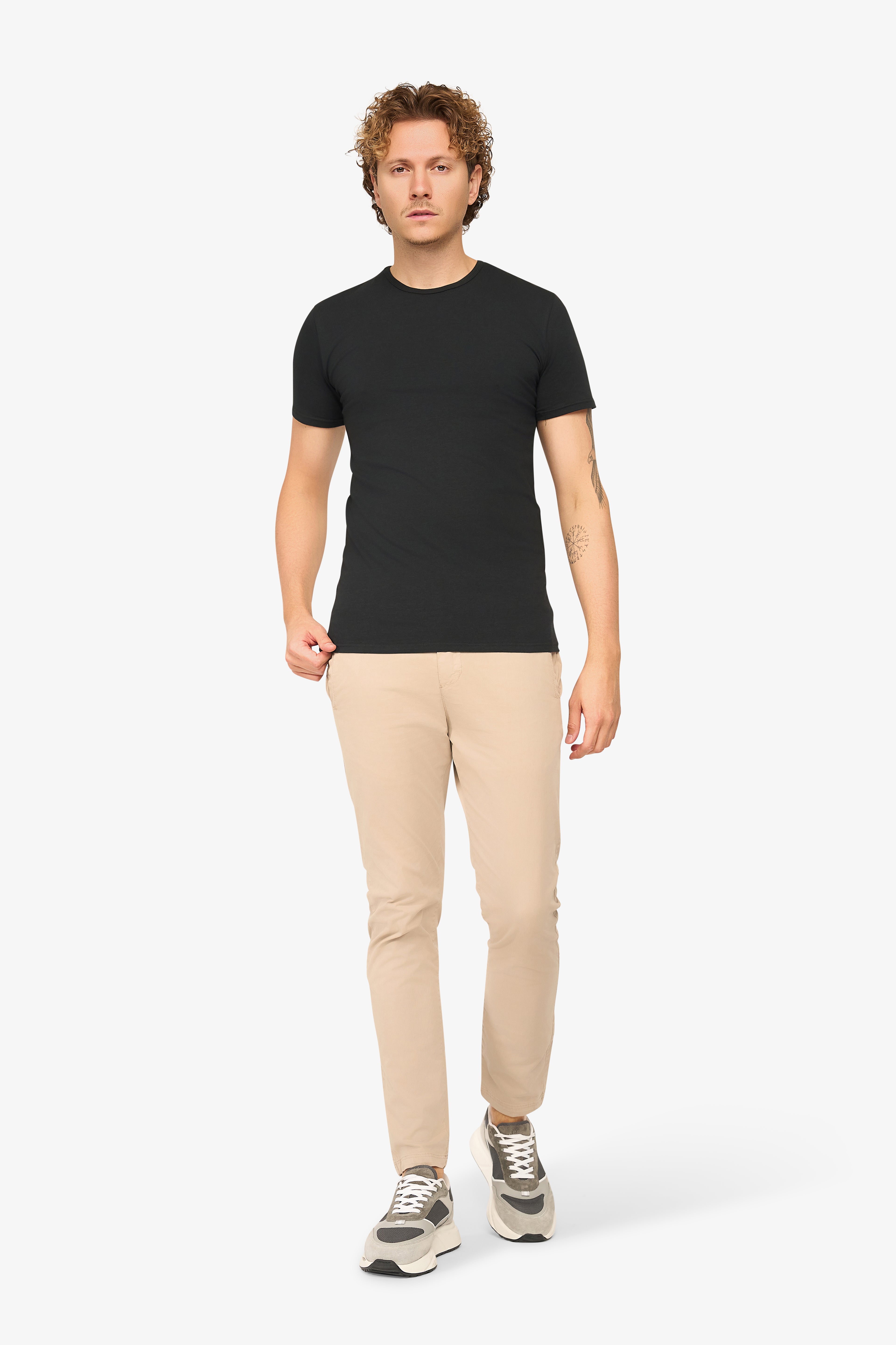 Focus 2er-Pack Unterhemd Schwarz