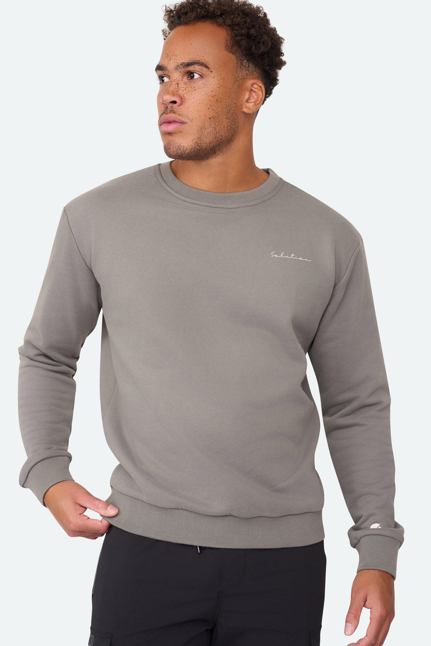 Signature Crewneck Grey