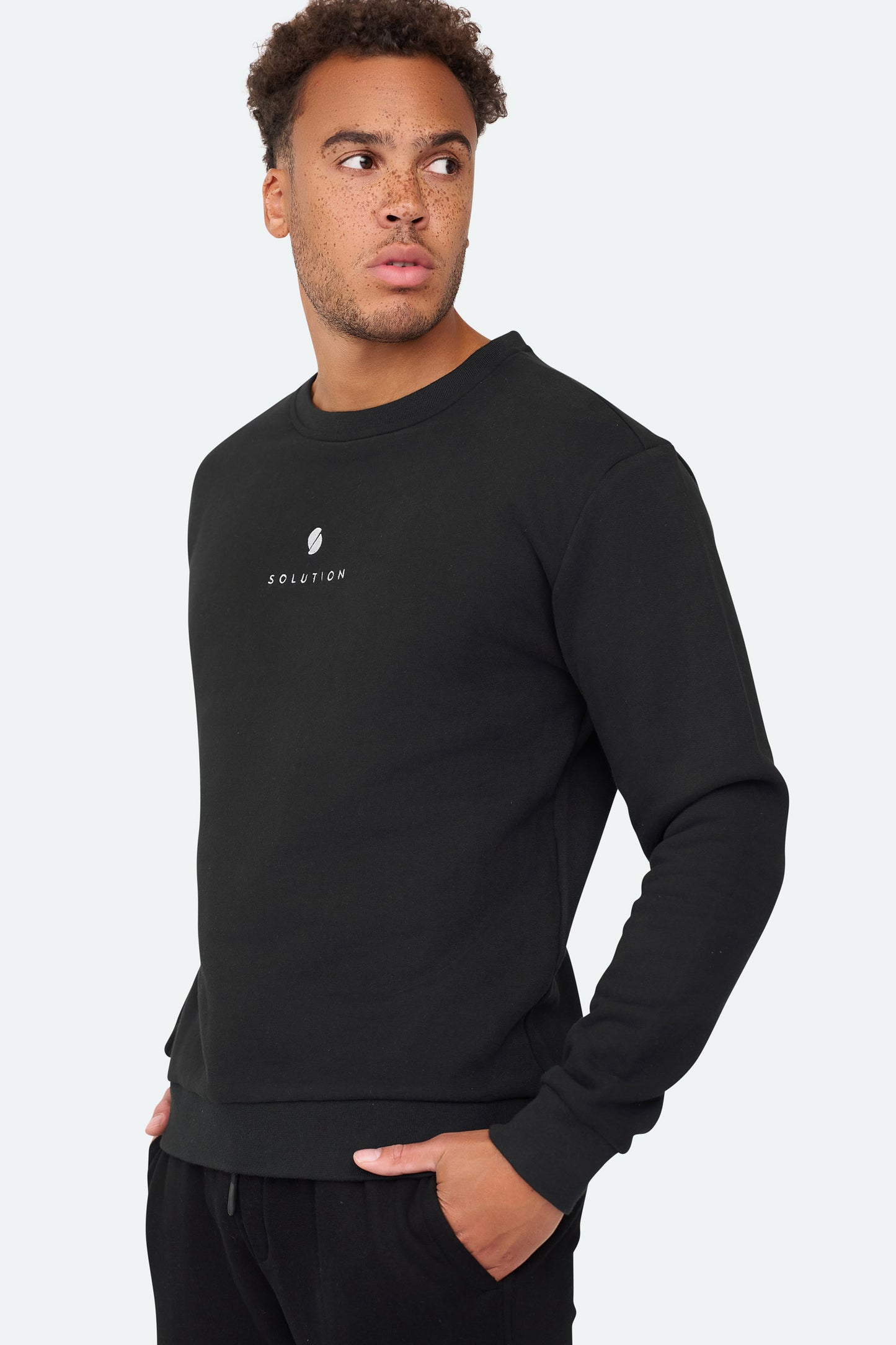 Signature Crewneck Schwarz