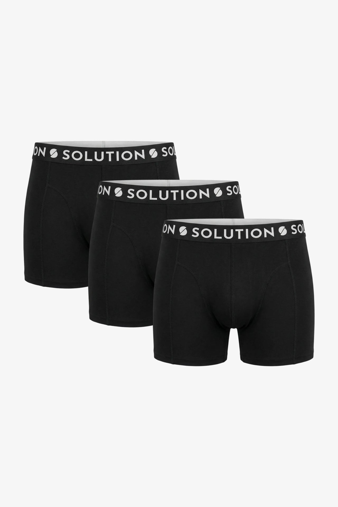 Doppelpack 3er-Pack Boxershorts Schwarz