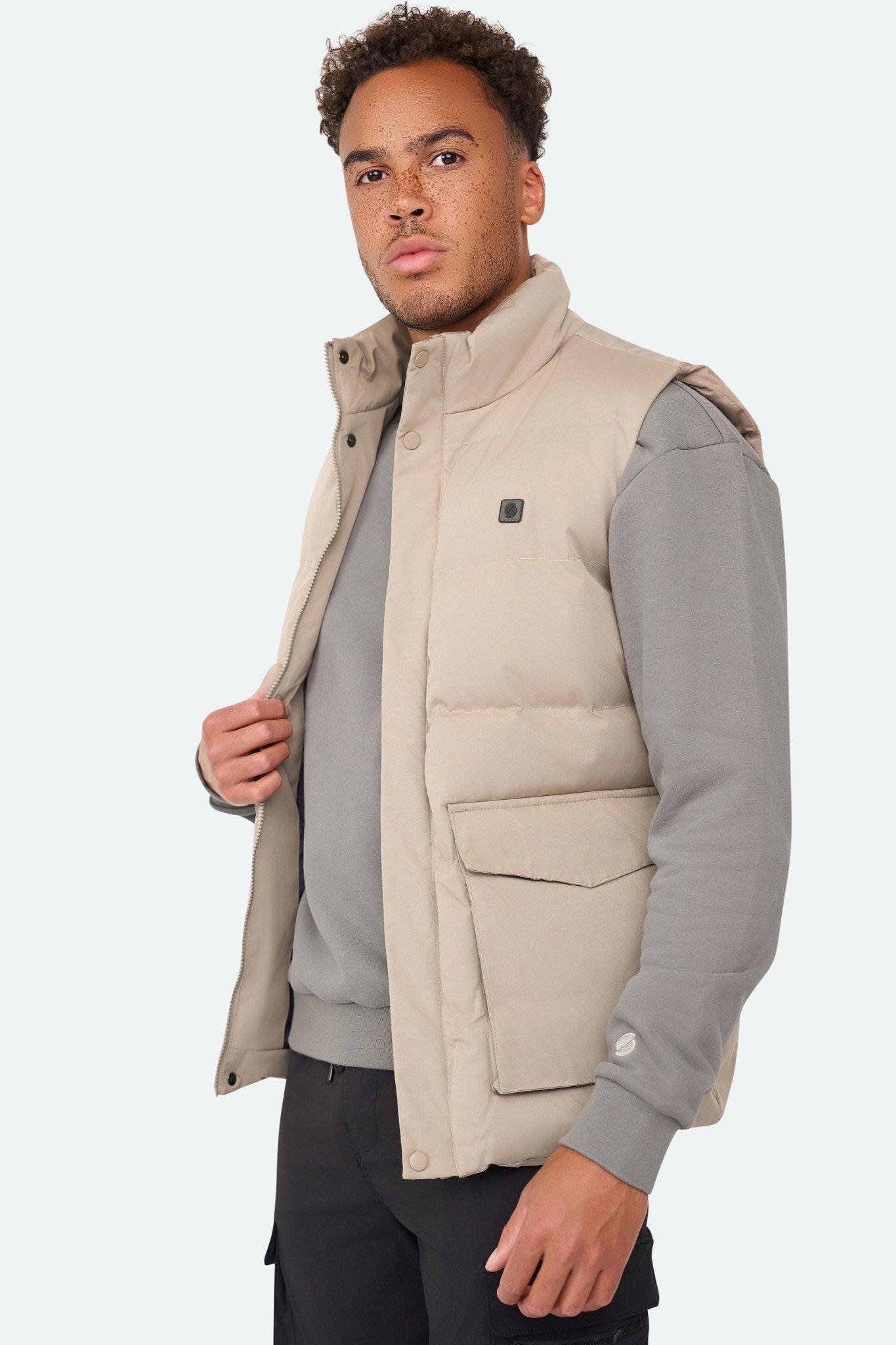 Bodywarmer Body Light Khaki - Solution Clothing