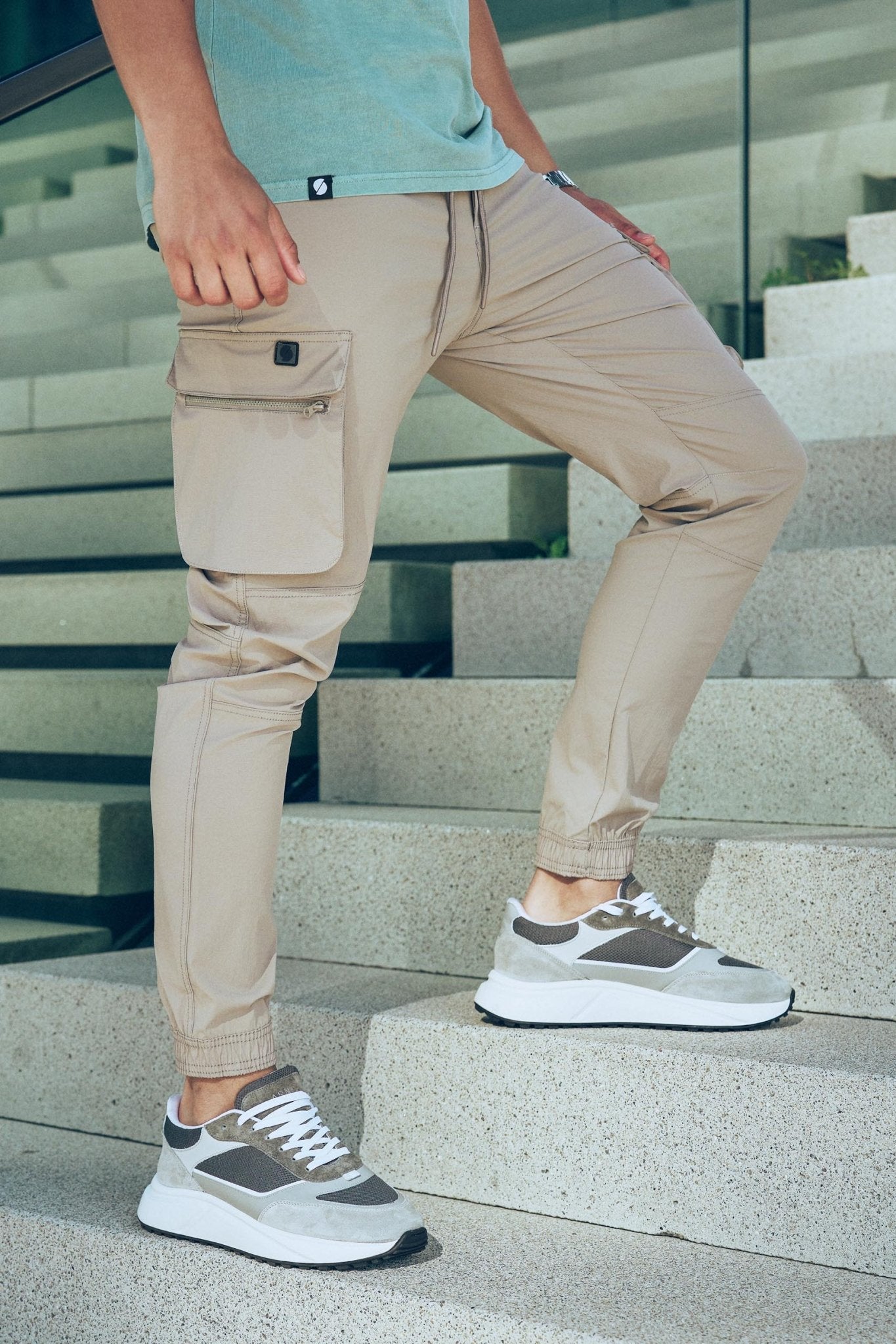 Cargo pant Buddy Khaki - Solution Clothing