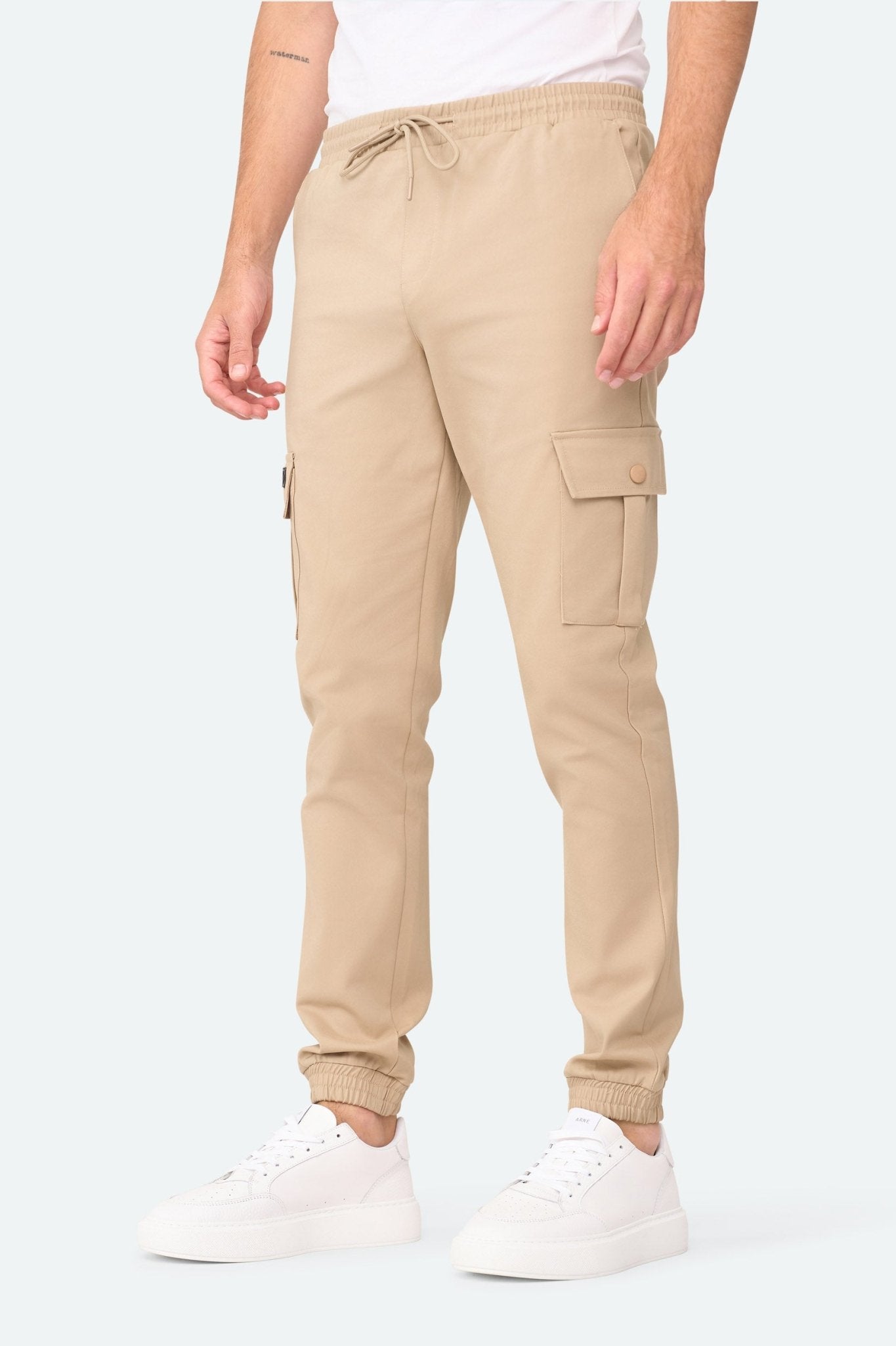 Cargo pant Henry Beige - Solution Clothing