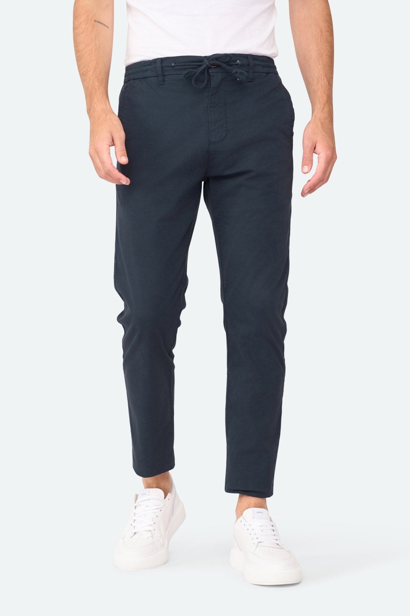 Cotton Chino Pant Prime Navy - Solution Clothing