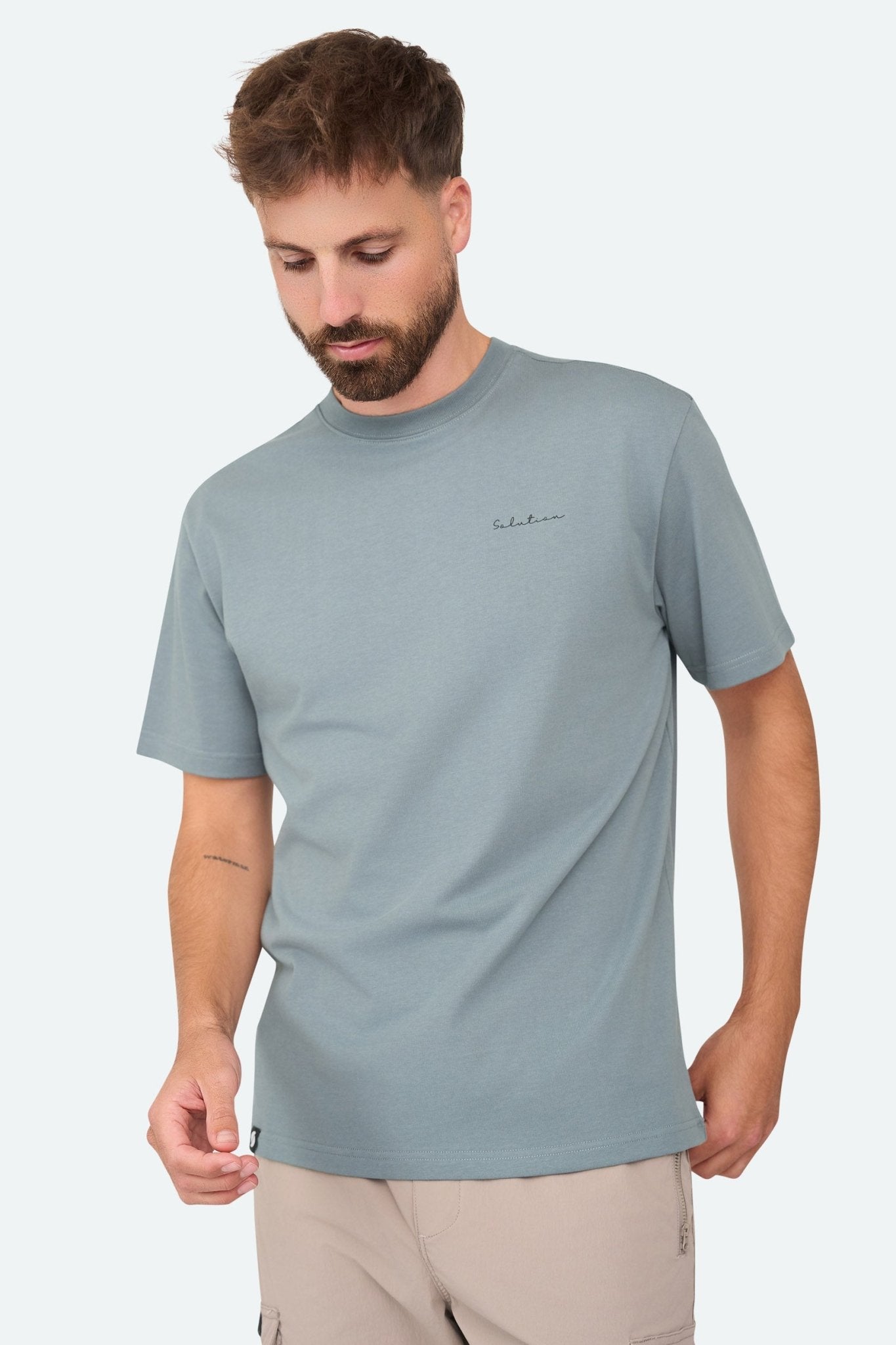 Essential Tee Raf Blue - Solution Clothing