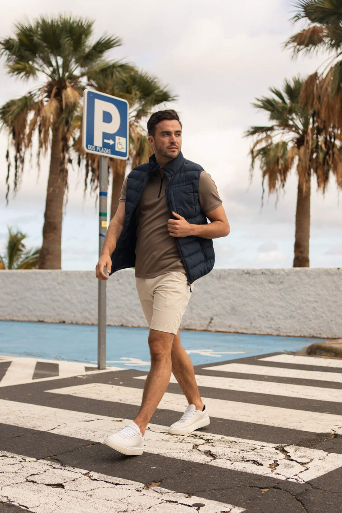 Bodywarmer Forever Marineblau