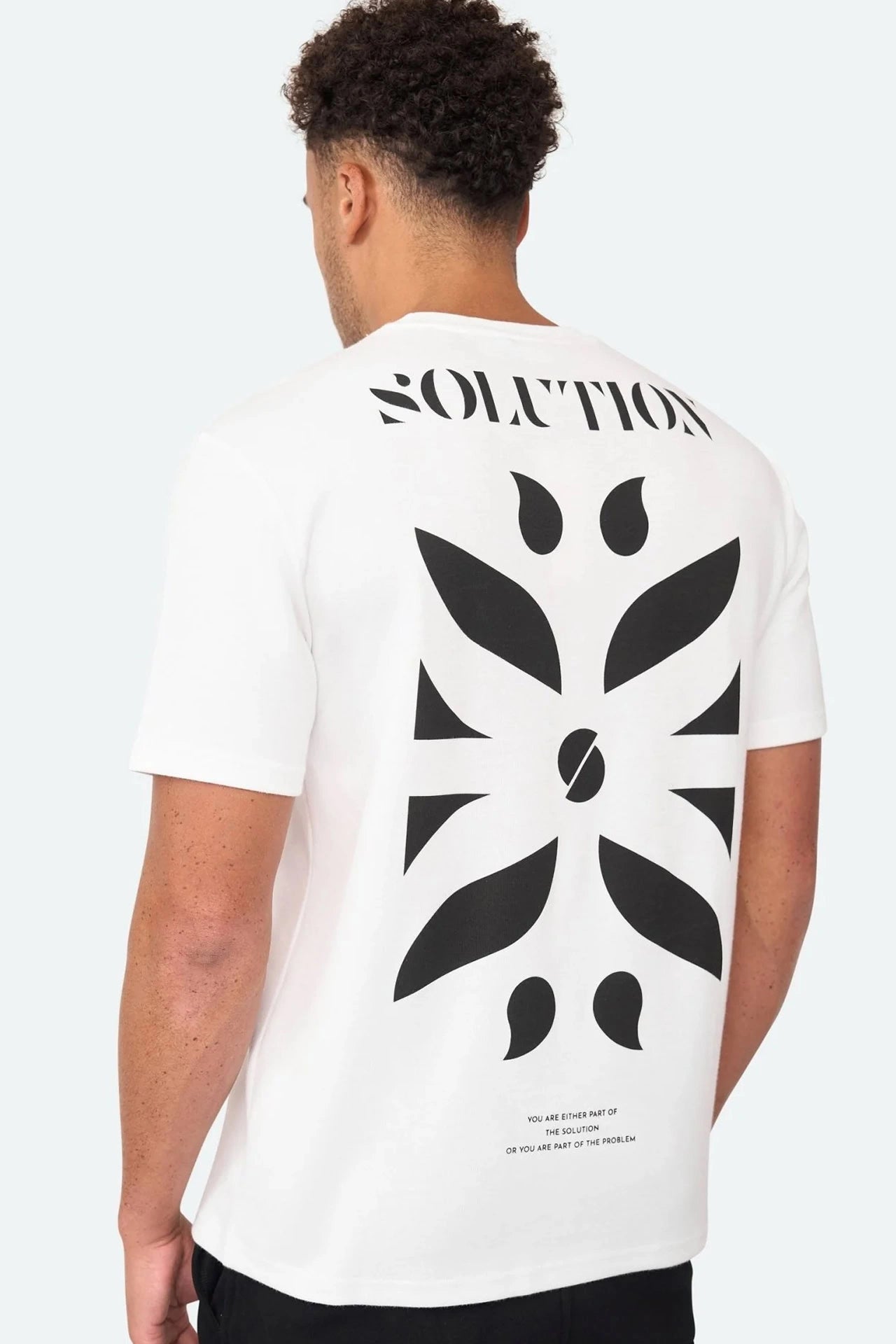 Kreatives T-Shirt Weiß