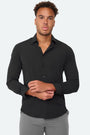 Stretch-Shirt Felix Brown