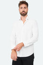 Stretch-Shirt Felix Brown